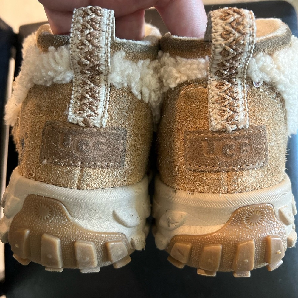 UGG VENTURE DAZE ULTRA MINI COZY NATURAL BOOT UNISEX US 6W CHESTNUT PLATFORM UGG - Picture 6 of 13